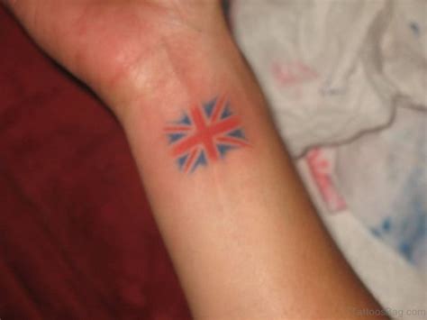 19 Phenomenal Flag Tattoos On Wrist