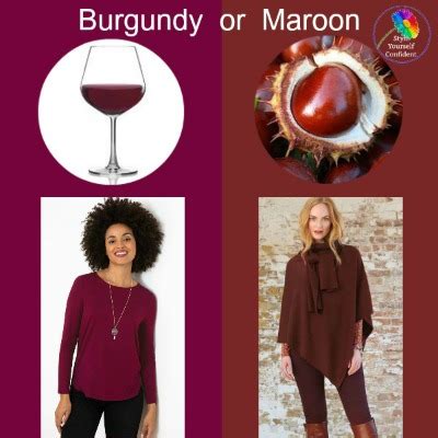 Burgundy or Maroon