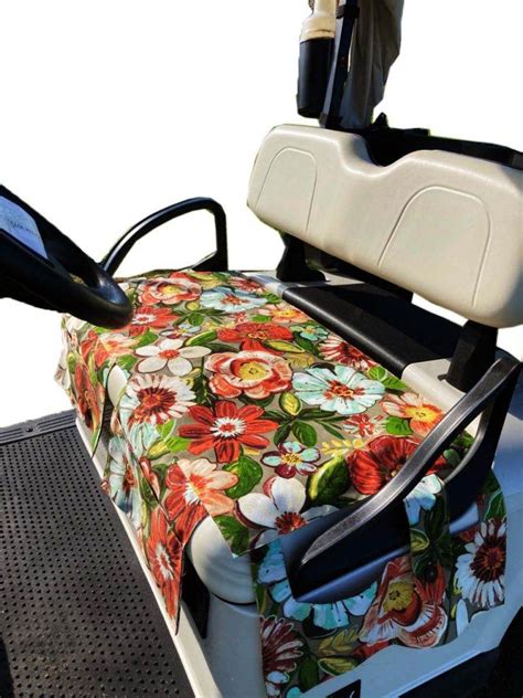 EZGO Club Car Universal Golf Cart Seat Cover with pockets