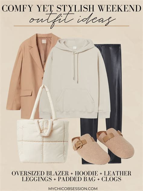 5 Comfy Weekend Outfits for Fall That You Won't Look Sloppy In - MY ...