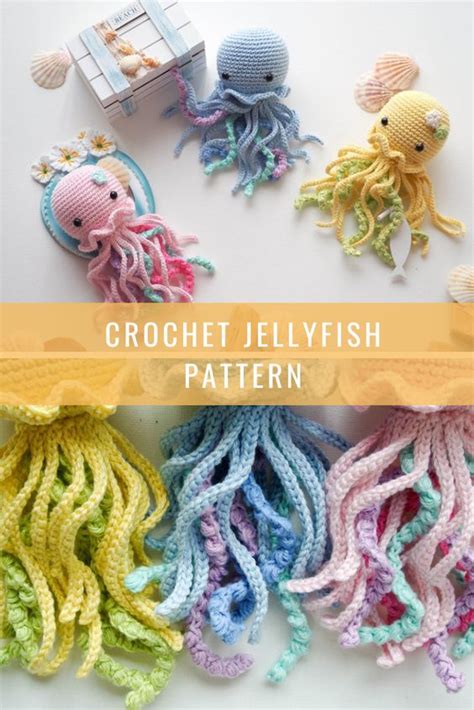 Crochet Jellyfish, Pattern – Crochet Arcade