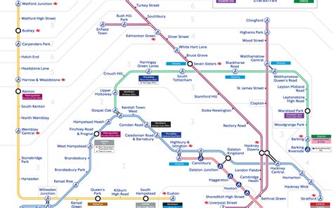 London Overground to be rebranded with different sections given their ...