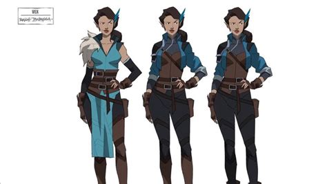 character designs by phil bourassa for the legend... - beauyasha ...