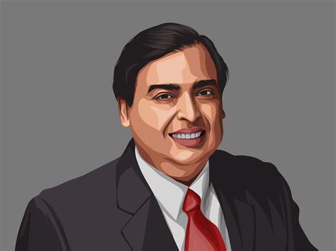 Mukesh Ambani Vector Illustration | Vector portrait, Vector ...