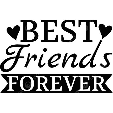 Best Friends Forever Quote Lettering, Friendship Text Effect, Friends ...