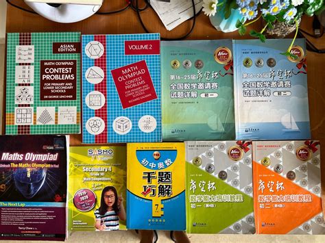 Math Olympiad Books for Primary and Lower Secondary, Hobbies & Toys ...