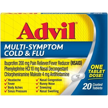 Top #10 Best Cold And Flu Medicine For Adults Advil in 2024 | Reviews ...