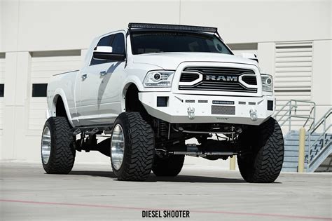 Custom Sleek and White Ram on American Force Wheels — CARiD.com Gallery