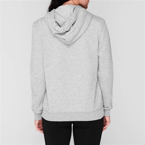 Alpha Industries | Logo Hoodie | Grey | SportsDirect.com