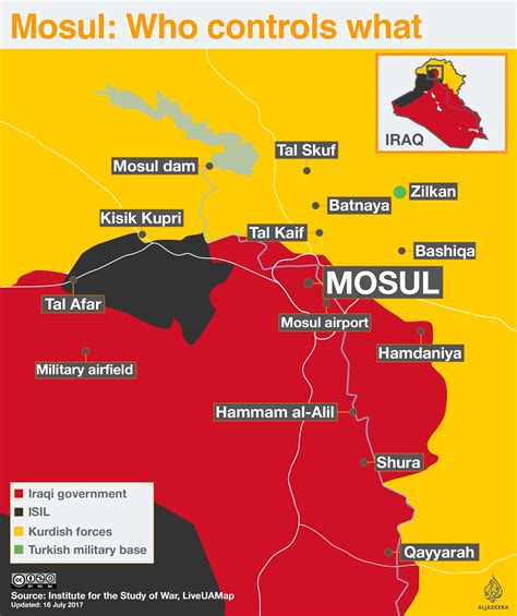 Battle for Mosul: Who controls what | Conflict News | Al Jazeera