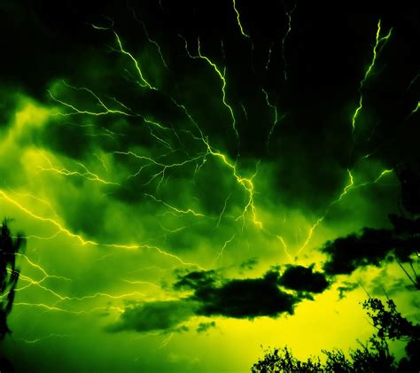 Green Lightning Wallpapers - Top Free Green Lightning Backgrounds ...