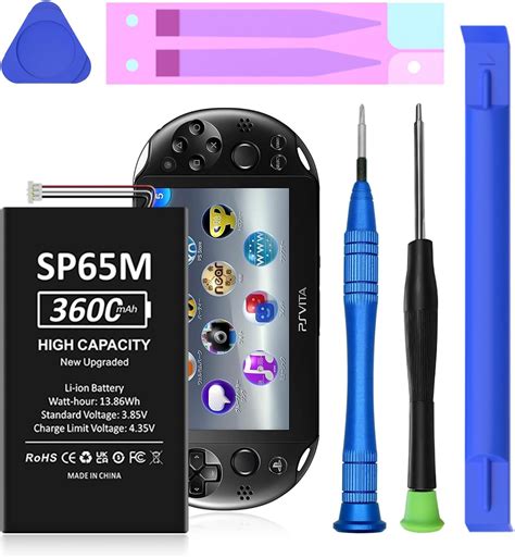 Amazon.com: SHENMZ Ps Vita 1000 Battery,(New Upgrade) 3600mAh High ...