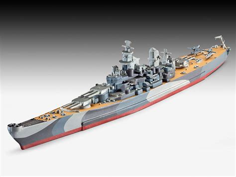 Revell Battleship U.S.S. Missouri WWII Ship Plastic Model Kit – TopToy