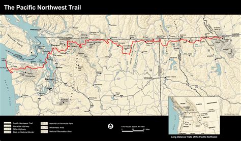 Pacific Northwest Map Usa