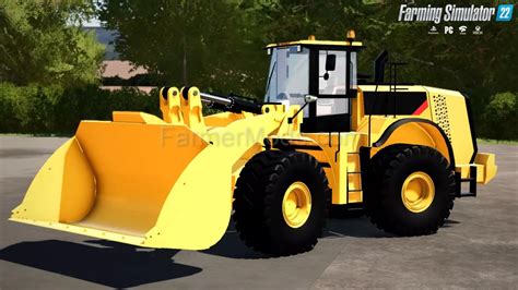 Caterpillar 980K Wheel Loader v1.0.1 for FS22 | By genamsk ...