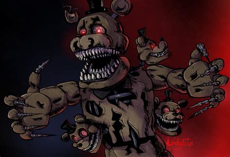 Nightmare Freddy fanart by LadyFiszi on DeviantArt