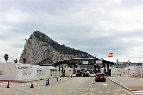 Border Control At Gibraltar Border Free Stock Photo - Public Domain ...