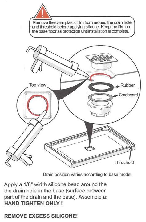 Install Shower Drain