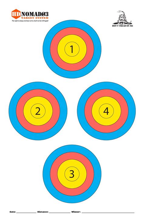 Nerf Target Printable