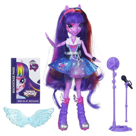 Amazon.com: My Little Pony Equestria Girls Singing Twilight Sparkle Doll: Toys & Games