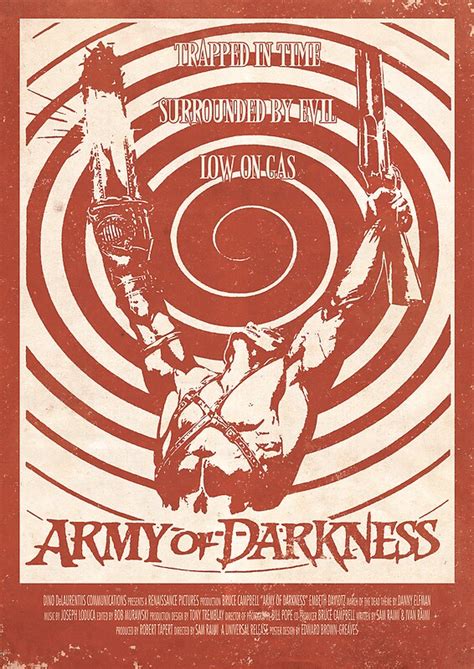 "Army of Darkness (1992) Custom Poster" Posters by Edward B.G. | Redbubble