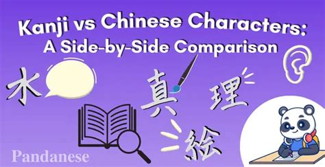 Kanji vs Chinese Characters: A Side-by-Side Comparison