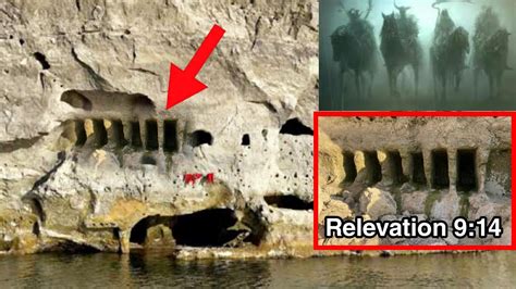 Unbelievable! The Euphrates River dried up and this Mysterious Tunnel ...