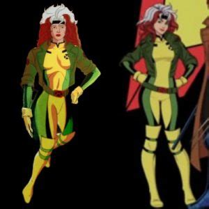 rogue xmen hair comic - Katrice Hyatt