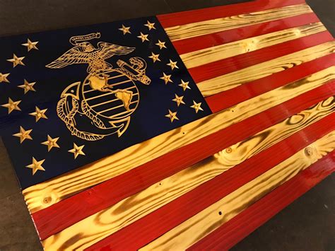 Marine Corps Flag | Etsy