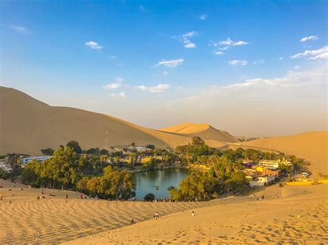 Peru's desert oasis: Lake Huacachina #peru #southamerica #inca # ...