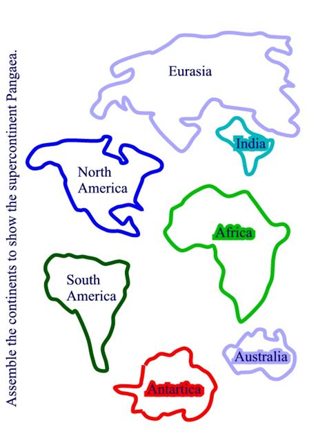 Continents Drawing at GetDrawings | Free download