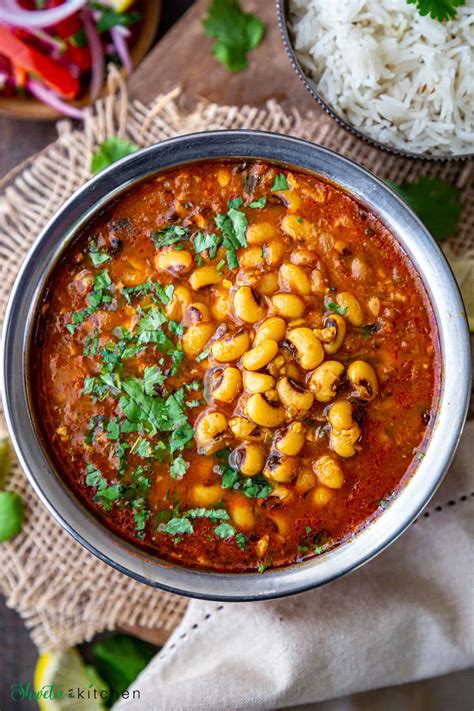 Lobia Masala | Black Eyed Peas Curry - Shweta in the Kitchen