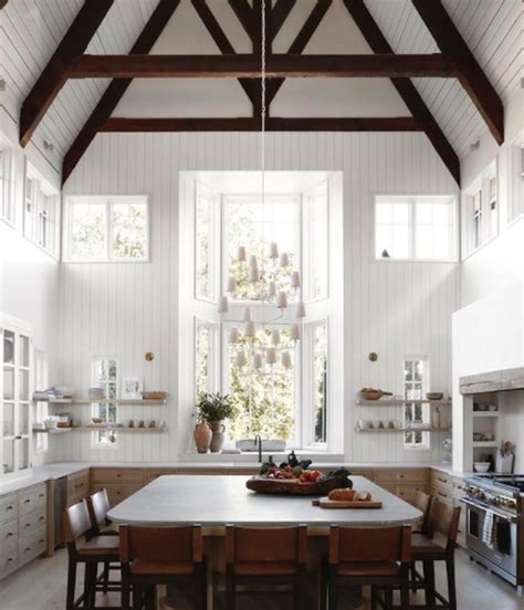 12 Kitchens With Stunning High Ceilings Seen on Instagram | Hunker