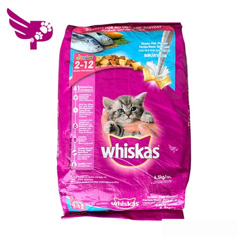 Whiskas Junior 6.5kg - for 2-12 months - Ocean Fish Flavor - Cat food ...