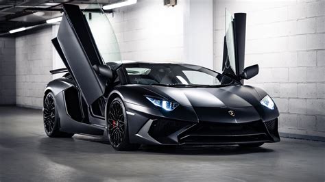 $500k Lamborghini Aventador SV Roadster WRAPPED in Satin Black! - YouTube