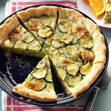 Cheesy Zucchini Quiche Recipe | Taste of Home