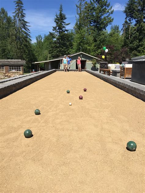 Bocce Ball Court - Mutual Materials