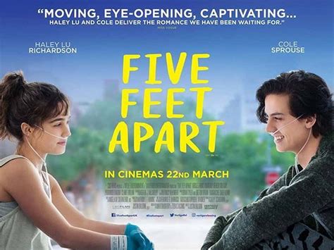 Five Feet Apart: poster and trailer land | Film Stories