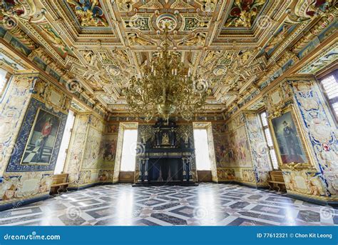 Superb Interior View of Frederiksborg Castle Editorial Photo - Image of ...