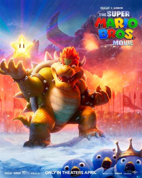 Super Mario Bros. Movie Shares New Posters Of DK & Bowser, Here's A ...