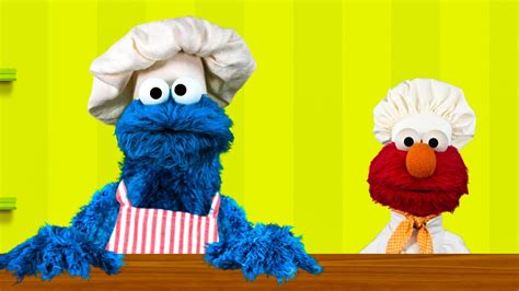 Sesame Street Alphabet Kitchen - Cookie Monster & Elmo make Cookies ...