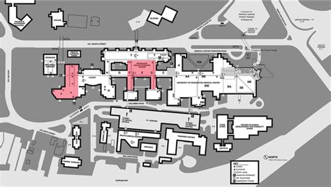 UW Hospital Campus Map