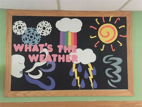 What's the weather bulletin board | Weather activities preschool ...