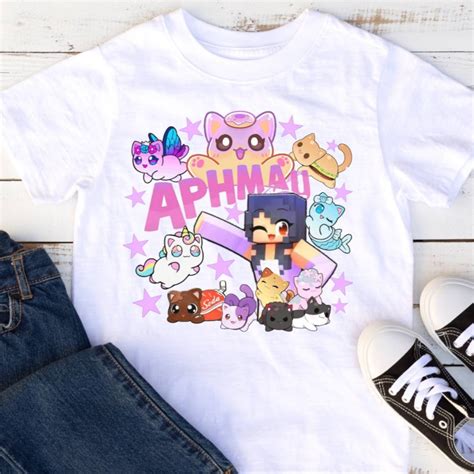 Aphmau Shirt Aphmau Cat Shirts Aphmau Birthday Aphmau Party - Etsy Norway