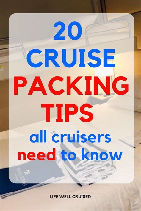 60 Cruise Packing Tips & Hacks All Cruisers Need to Know | Cruise ...