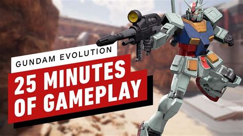 25 Minutes of Gundam Evolution Gameplay (Network Test) - YouTube