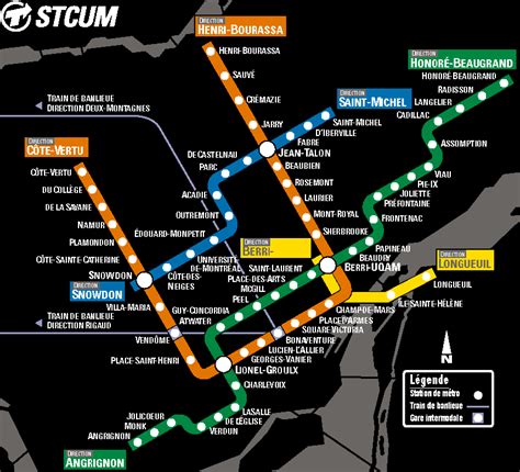 Metro map, Map, Montreal travel