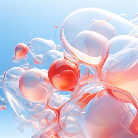 Premium AI Image | abstract Water drop Background bubble background