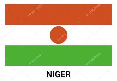 Niger flag in official colors — Stock Vector © ibrandify #93966218