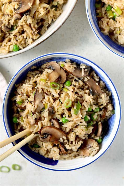 Mushroom Fried Rice - The Last Food Blog